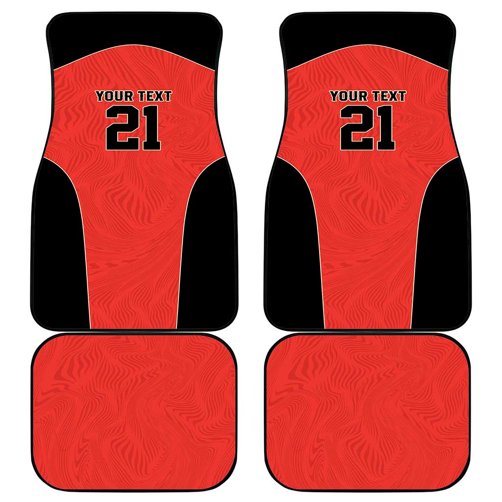 Canada Cricket Custom Car Mats Classic Maple Leaf - Wonder Print Shop