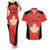 Canada Cricket Custom Couples Matching Tank Maxi Dress and Hawaiian Shirt Classic Maple Leaf - Wonder Print Shop