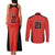 Canada Cricket Custom Couples Matching Tank Maxi Dress and Long Sleeve Button Shirt Classic Maple Leaf - Wonder Print Shop