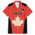 Canada Cricket Custom Family Matching Long Sleeve Bodycon Dress and Hawaiian Shirt Classic Maple Leaf - Wonder Print Shop