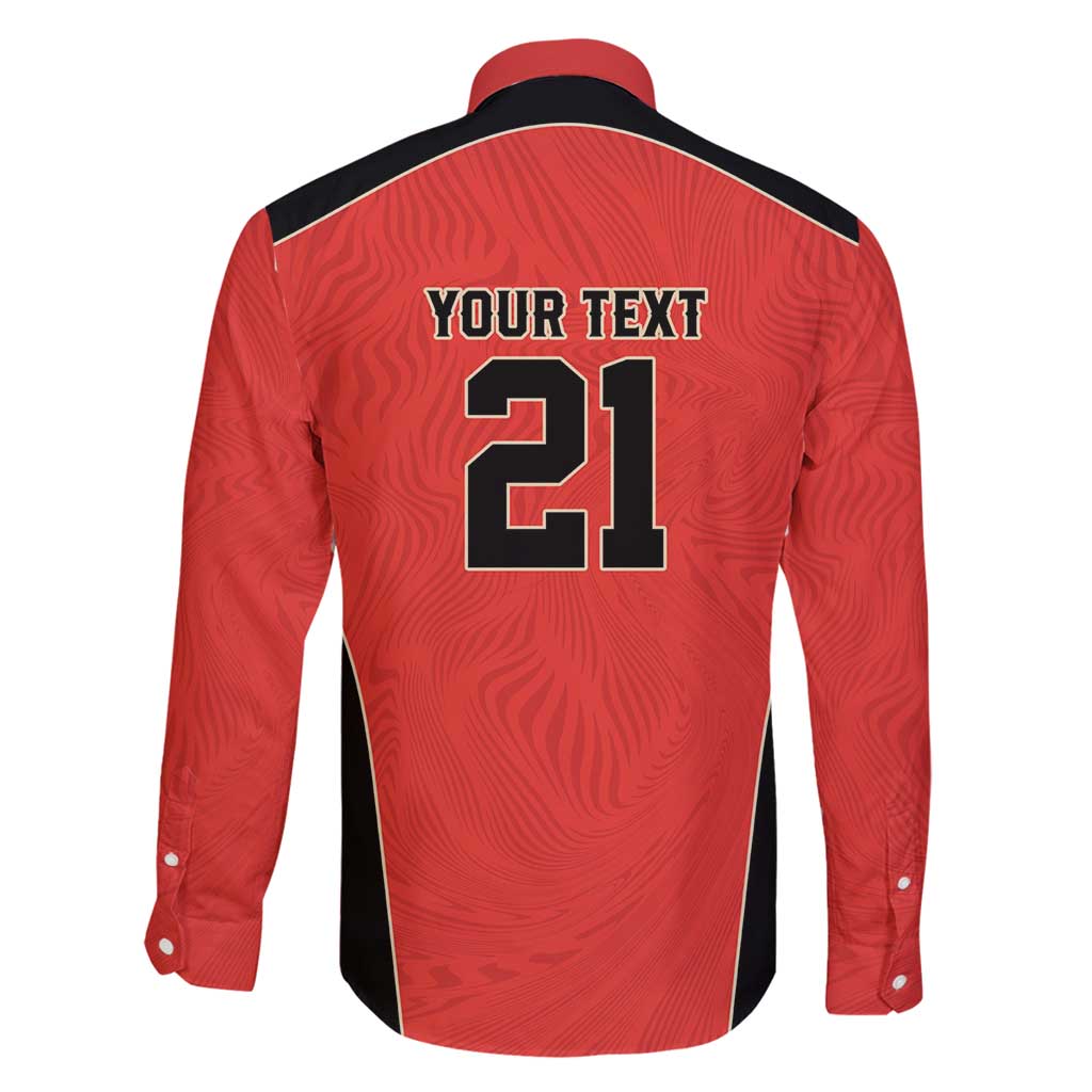 Canada Cricket Custom Family Matching Long Sleeve Bodycon Dress and Hawaiian Shirt Classic Maple Leaf - Wonder Print Shop