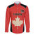 Canada Cricket Custom Family Matching Mermaid Dress and Hawaiian Shirt Classic Maple Leaf - Wonder Print Shop