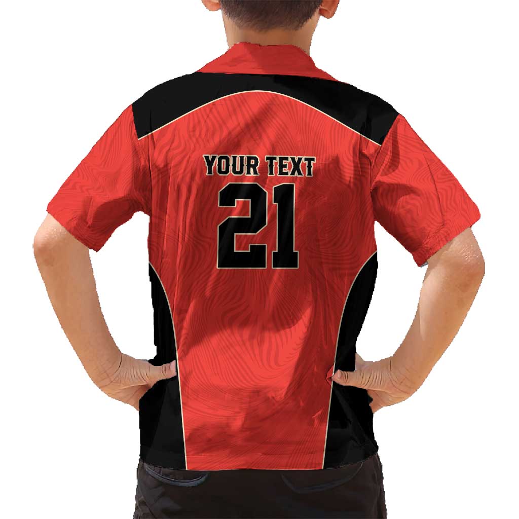 Canada Cricket Custom Family Matching Off Shoulder Short Dress and Hawaiian Shirt Classic Maple Leaf - Wonder Print Shop