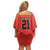 Canada Cricket Custom Family Matching Off Shoulder Short Dress and Hawaiian Shirt Classic Maple Leaf - Wonder Print Shop