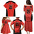 Canada Cricket Custom Family Matching Puletasi and Hawaiian Shirt Classic Maple Leaf - Wonder Print Shop