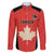 Canada Cricket Custom Family Matching Puletasi and Hawaiian Shirt Classic Maple Leaf - Wonder Print Shop