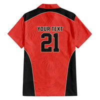 Canada Cricket Custom Family Matching Short Sleeve Bodycon Dress and Hawaiian Shirt Classic Maple Leaf - Wonder Print Shop