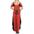 Canada Cricket Custom Family Matching Summer Maxi Dress and Hawaiian Shirt Classic Maple Leaf - Wonder Print Shop