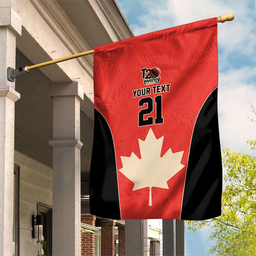 Canada Cricket Custom Garden Flag Classic Maple Leaf - Wonder Print Shop