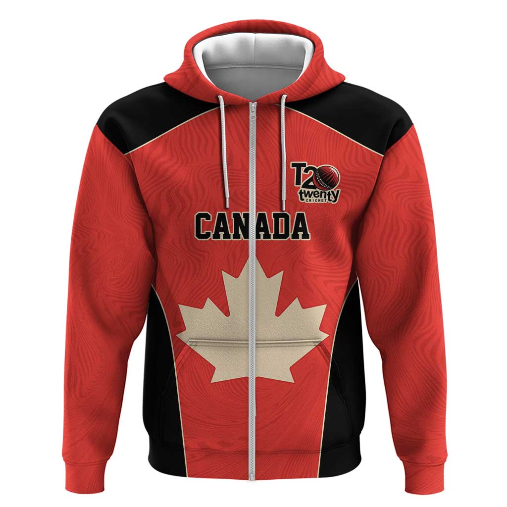 Canada Cricket Custom Hoodie Classic Maple Leaf - Wonder Print Shop