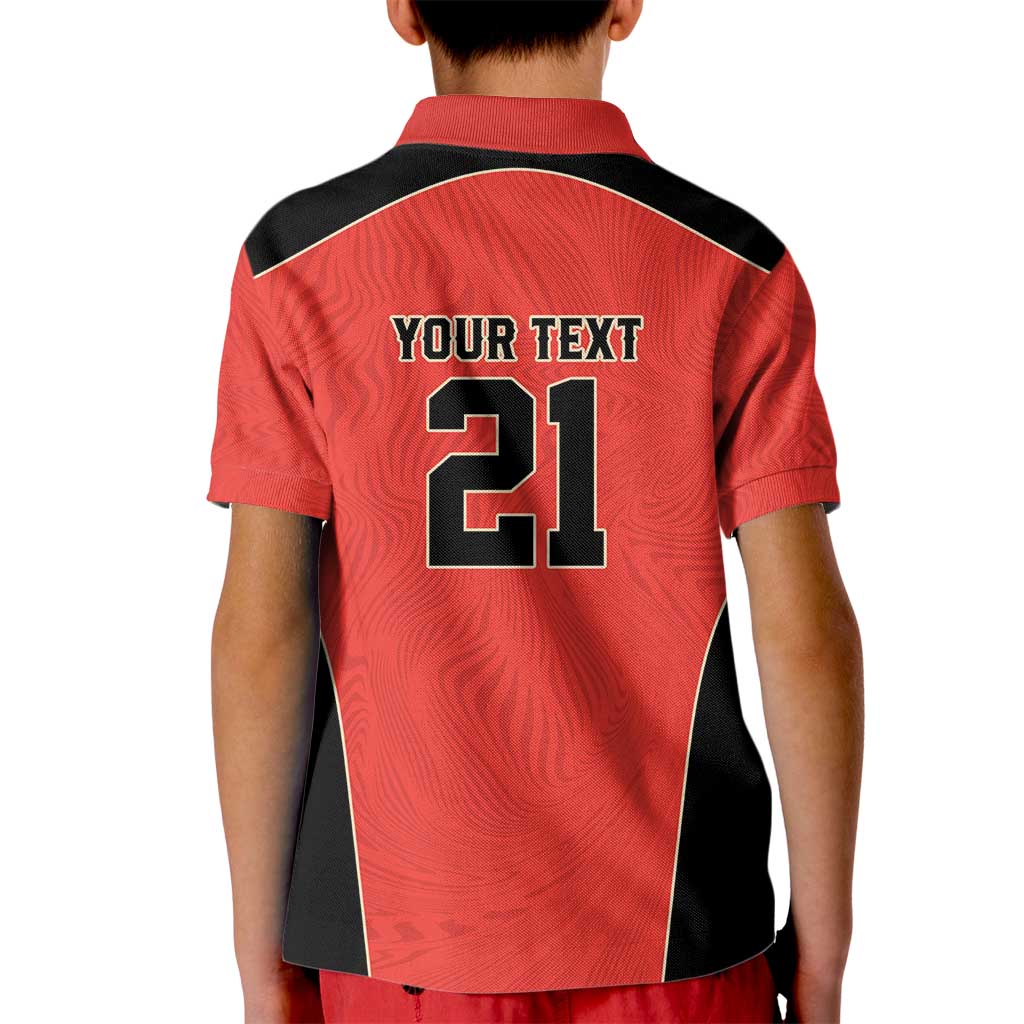 Canada Cricket Custom Kid Polo Shirt Classic Maple Leaf - Wonder Print Shop