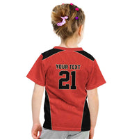 Canada Cricket Custom Kid T Shirt Classic Maple Leaf - Wonder Print Shop