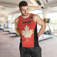 Canada Cricket Custom Men Tank Top Classic Maple Leaf - Wonder Print Shop