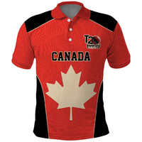 Canada Cricket Custom Polo Shirt Classic Maple Leaf - Wonder Print Shop