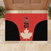 Canada Cricket Custom Rubber Doormat Classic Maple Leaf - Wonder Print Shop