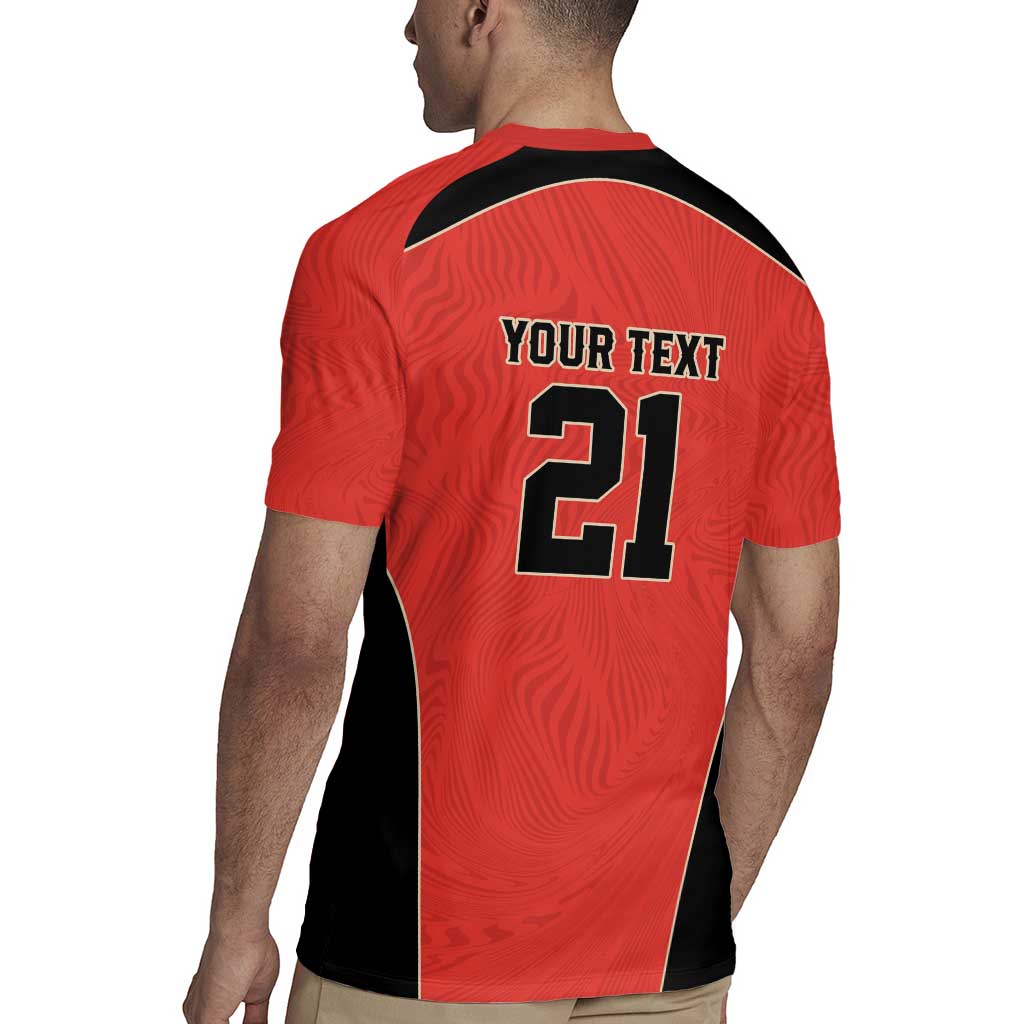 Canada Cricket Custom Rugby Jersey Classic Maple Leaf - Wonder Print Shop