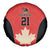 Canada Cricket Custom Spare Tire Cover Classic Maple Leaf - Wonder Print Shop