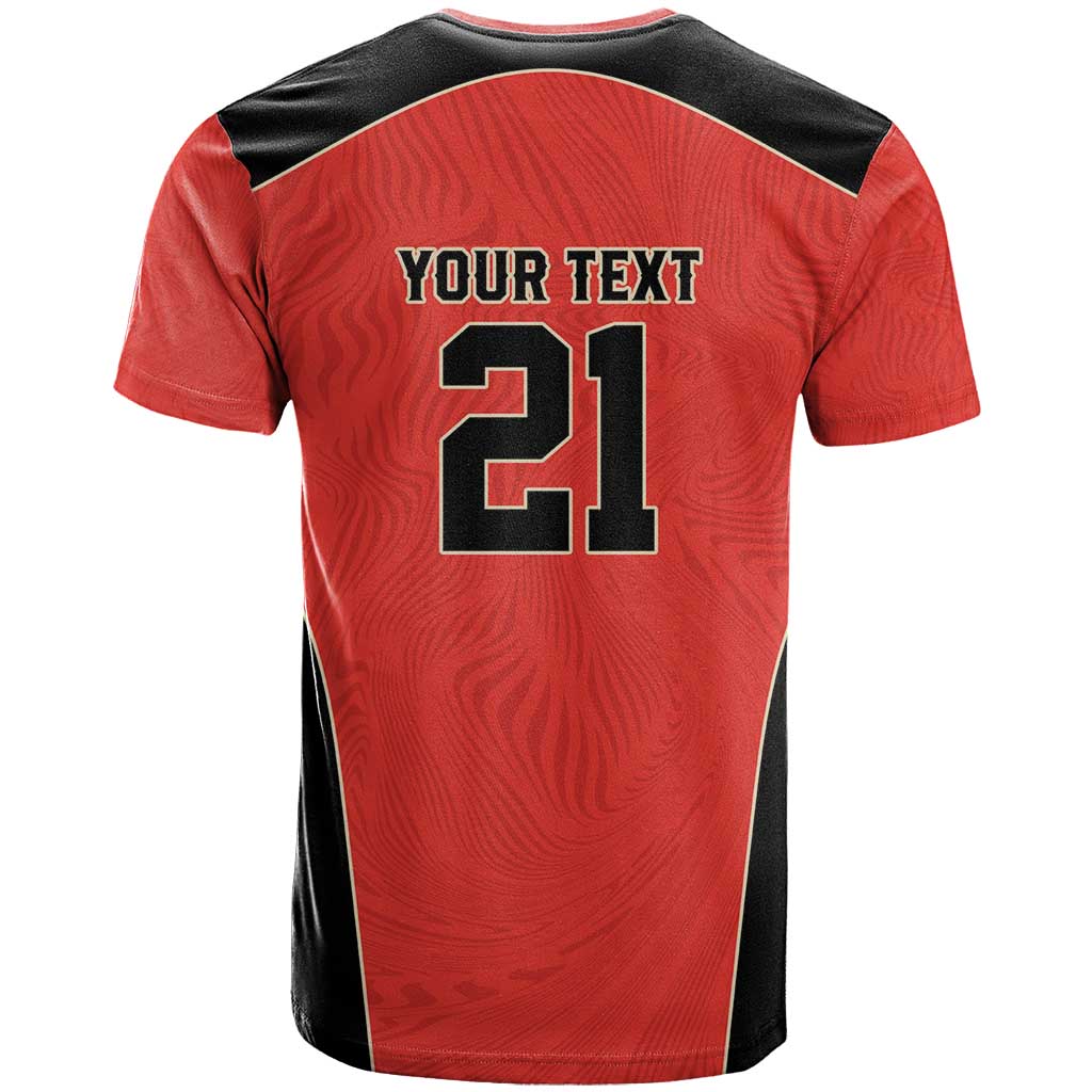 Canada Cricket Custom T Shirt Classic Maple Leaf - Wonder Print Shop