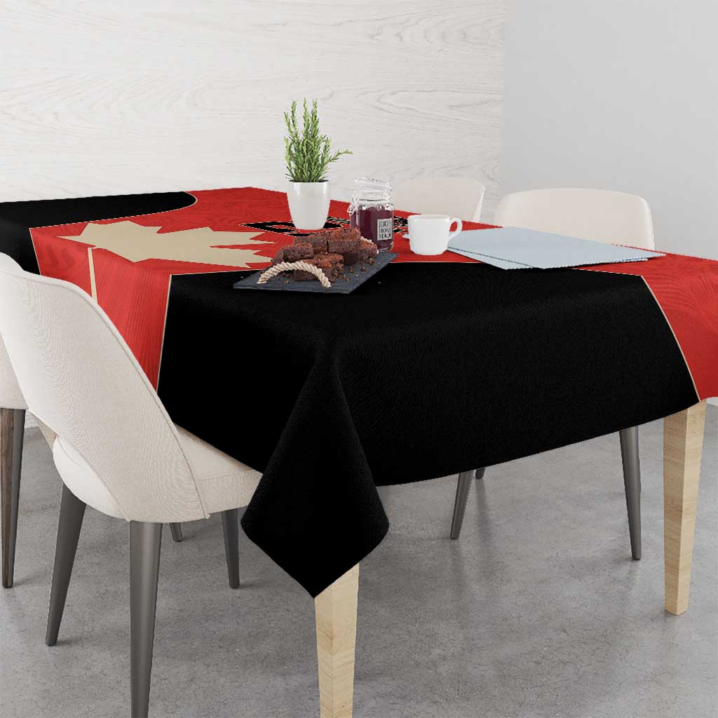 Canada Cricket Custom Tablecloth Classic Maple Leaf - Wonder Print Shop