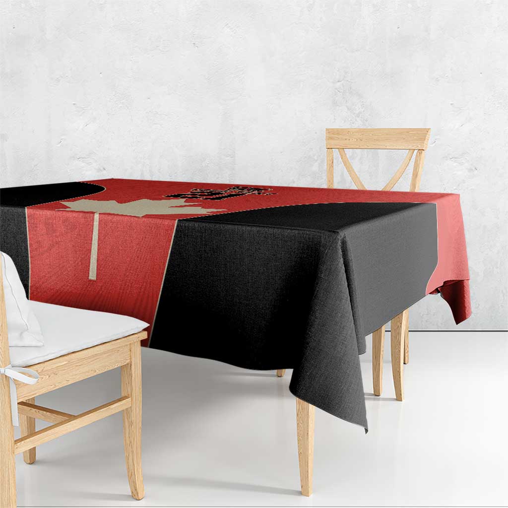 Canada Cricket Custom Tablecloth Classic Maple Leaf - Wonder Print Shop