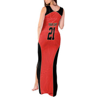 Canada Cricket Custom Tank Maxi Dress Classic Maple Leaf - Wonder Print Shop