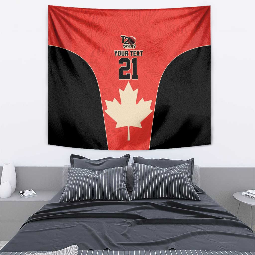 Canada Cricket Custom Tapestry Classic Maple Leaf - Wonder Print Shop