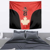 Canada Cricket Custom Tapestry Classic Maple Leaf - Wonder Print Shop