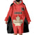 Canada Cricket Custom Wearable Blanket Hoodie Classic Maple Leaf - Wonder Print Shop