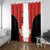 Canada Cricket Custom Window Curtain Classic Maple Leaf - Wonder Print Shop