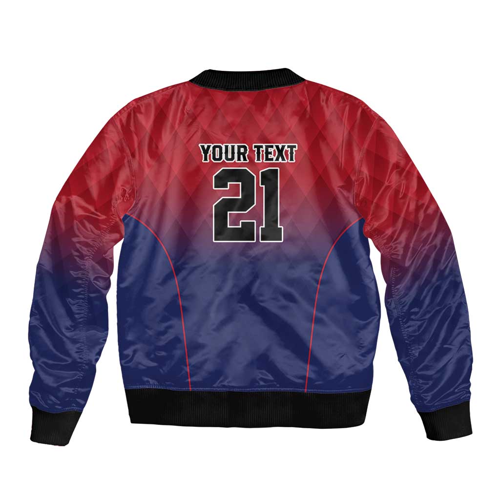 Cayman Islands Cricket Custom Bomber Jacket Classic Coat of Arms Sporty - Wonder Print Shop