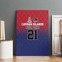 Cayman Islands Cricket Custom Canvas Wall Art Classic Coat of Arms Sporty - Wonder Print Shop