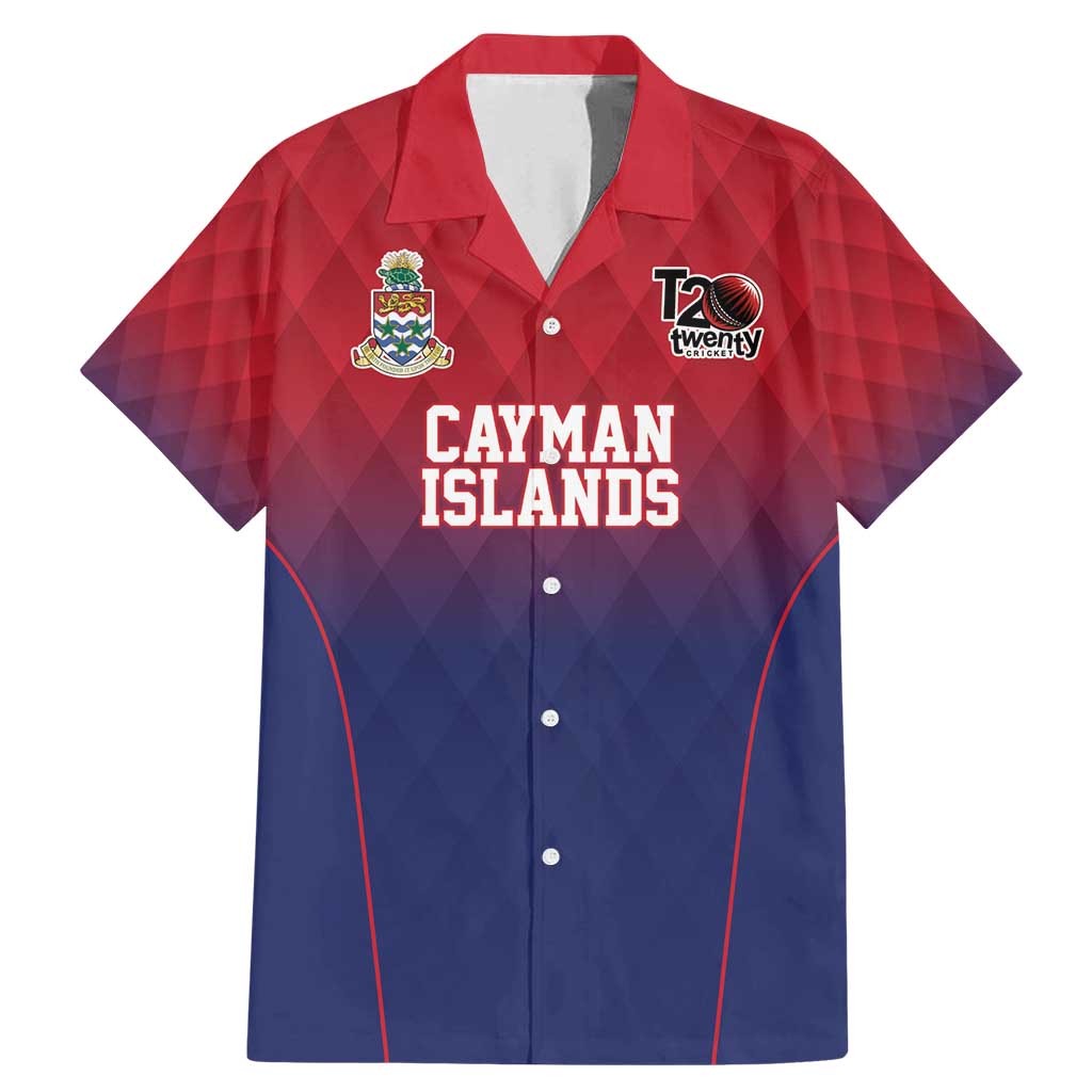 Cayman Islands Cricket Custom Family Matching Mermaid Dress and Hawaiian Shirt Classic Coat of Arms Sporty - Wonder Print Shop