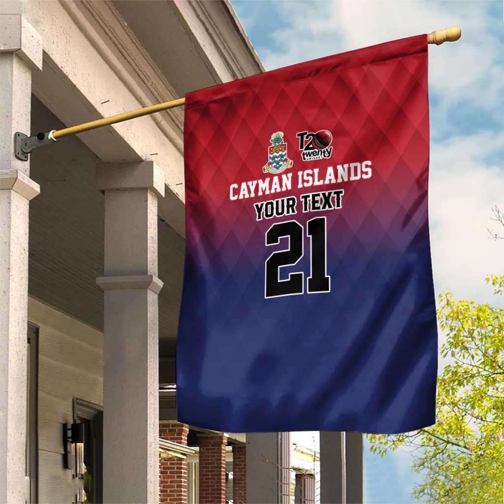 Cayman Islands Cricket Custom Garden Flag Classic Coat of Arms Sporty - Wonder Print Shop