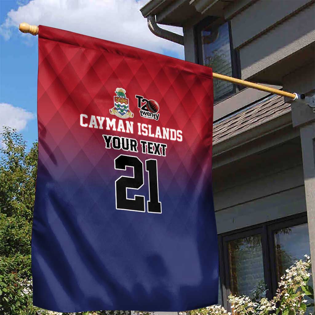 Cayman Islands Cricket Custom Garden Flag Classic Coat of Arms Sporty - Wonder Print Shop