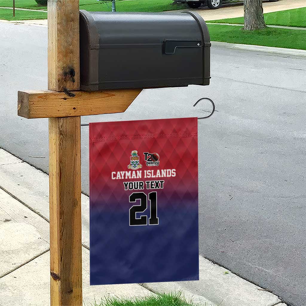 Cayman Islands Cricket Custom Garden Flag Classic Coat of Arms Sporty - Wonder Print Shop