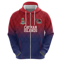 Cayman Islands Cricket Custom Hoodie Classic Coat of Arms Sporty - Wonder Print Shop