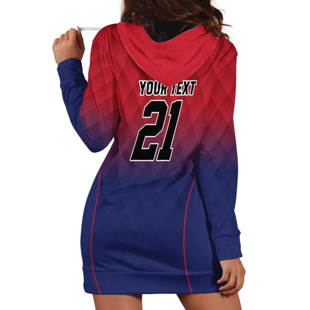 Cayman Islands Cricket Custom Hoodie Dress Classic Coat of Arms Sporty - Wonder Print Shop