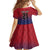 Cayman Islands Cricket Custom Kid Short Sleeve Dress Classic Coat of Arms Sporty - Wonder Print Shop