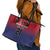Cayman Islands Cricket Custom Leather Tote Bag Classic Coat of Arms Sporty - Wonder Print Shop