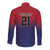 Cayman Islands Cricket Custom Long Sleeve Button Shirt Classic Coat of Arms Sporty - Wonder Print Shop