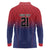 Cayman Islands Cricket Custom Long Sleeve Polo Shirt Classic Coat of Arms Sporty - Wonder Print Shop