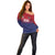Cayman Islands Cricket Custom Off Shoulder Sweater Classic Coat of Arms Sporty - Wonder Print Shop