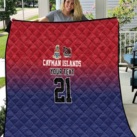 Cayman Islands Cricket Custom Quilt Classic Coat of Arms Sporty - Wonder Print Shop