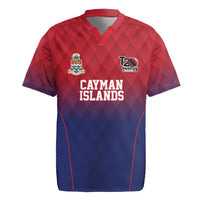 Cayman Islands Cricket Custom Rugby Jersey Classic Coat of Arms Sporty - Wonder Print Shop