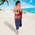 Cayman Islands Cricket Custom Sarong Classic Coat of Arms Sporty - Wonder Print Shop