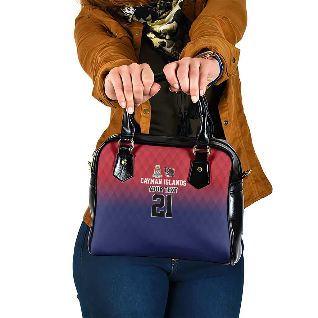 Cayman Islands Cricket Custom Shoulder Handbag Classic Coat of Arms Sporty - Wonder Print Shop