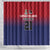 Cayman Islands Cricket Custom Shower Curtain Classic Coat of Arms Sporty - Wonder Print Shop