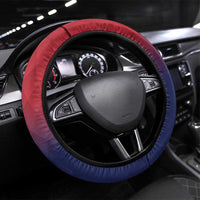 Cayman Islands Cricket Steering Wheel Cover Classic Coat of Arms Sporty - Wonder Print Shop