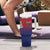 Cayman Islands Cricket Custom Tumbler With Handle Classic Coat of Arms Sporty - Wonder Print Shop