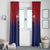 Cayman Islands Cricket Custom Window Curtain Classic Coat of Arms Sporty - Wonder Print Shop